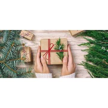 K-Kraft Red Stretch Loops for Easy Gift Wrapping