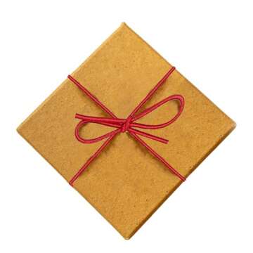 K-Kraft Red Stretch Loops for Easy Gift Wrapping