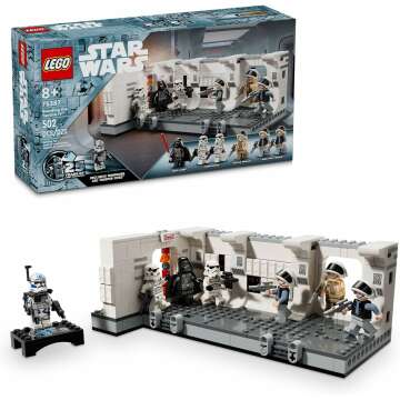 LEGO Star Wars A New Hope Tantive IV Set with Clone Trooper Fives