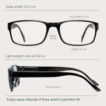 Gaoye Reading Glasses Men/Women, Eyeglasses, Blue Light Readers for Men/Women, Computer Eye Glasses,...