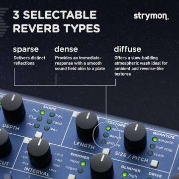 Strymon NightSky Time-Warped Reverberator Effects Pedal