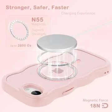 Stylish Amzfield Case for iPhone 16e with MagSafe Compatibility