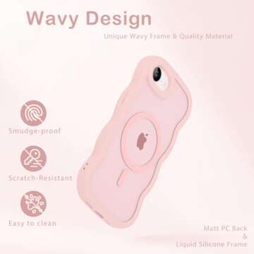 Stylish Amzfield Case for iPhone 16e with MagSafe Compatibility