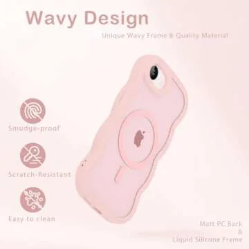 Stylish Amzfield Case for iPhone 16e with MagSafe Compatibility