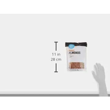 Amazon Brand - Happy Belly Whole Raw Almonds, 48 ounce (Pack of 1)