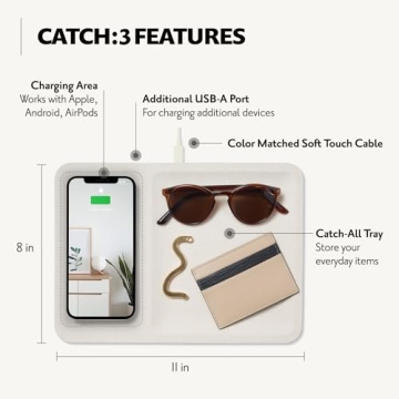 COURANT Catch:3 Wireless Charging Station - Elegant & Functional