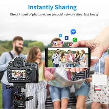 USB C SD Card Reader Adapter, Fermoved Type C Micro SD TF Card Reader Adapter, 3 in 1 USB C to USB Camera Memory Card Reader Adapter for New Pad Pro MacBook Pro and More UBC C Devices