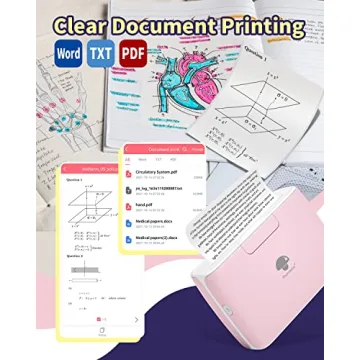Phomemo Portable Thermal Printer for Documents and Labels