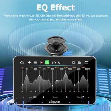 Wireless Carplay & Android Auto Car Stereo Receiver