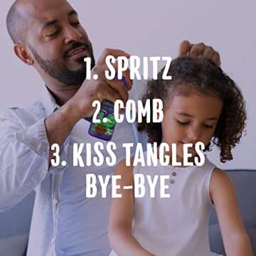 Aussie Kids Hair Care Bundle Set Including: Shampoo (16 Fl Oz), Conditioner (16 Fl Oz) & Detangler Spray (8 Fl Oz), Paraben- Freem Sulfate-Free, Dye-Free, Cruelty-Free, Tangle-Free Styling