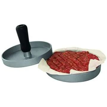 Holland & Jagger Best Burger Press—Hamburger Patty Maker for Stuffed Burgers—Quality BBQ Grillin...