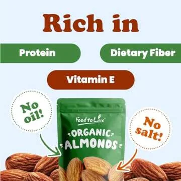 Organic Dry Roasted Almonds – Nutrient-Packed Snack