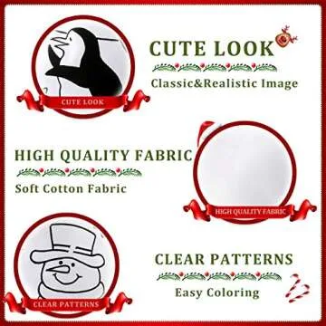 Customizable WEWILL DIY Christmas Stockings for the Holidays