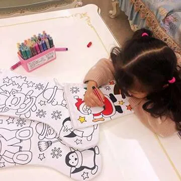 Customizable WEWILL DIY Christmas Stockings for the Holidays