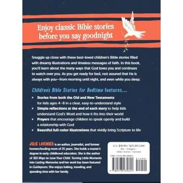 Fully Illustrated Children's Bible Stories for Bedtime: Gift Edition