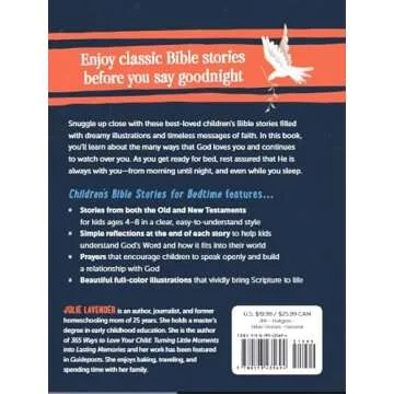 Fully Illustrated Children's Bible Stories for Bedtime: Gift Edition