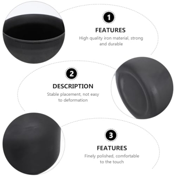 Happyyami Metal Matte Vase - Stylish Floral Arrangement Holder