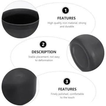 Happyyami Metal Matte Vase - Stylish Floral Arrangement Holder