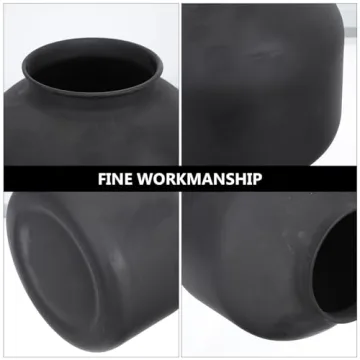 Happyyami Metal Matte Vase - Stylish Floral Arrangement Holder