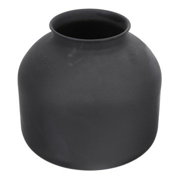 Happyyami Metal Matte Vase - Stylish Floral Arrangement Holder