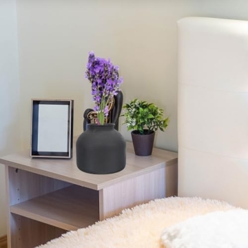 Happyyami Metal Matte Vase - Stylish Floral Arrangement Holder