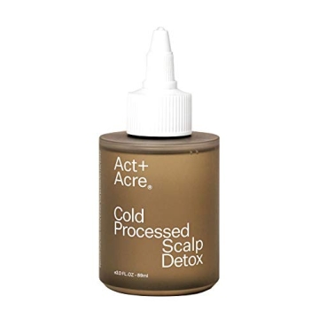 ACT+ ACRE Cold Processed Scalp Detox Oil - Sulfate-Free Care for Flaky, Dry and Itchy Scalp - Promot...