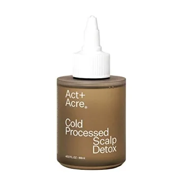 ACT+ ACRE Cold Processed Scalp Detox Oil - Sulfate-Free Care for Flaky, Dry and Itchy Scalp - Promot...