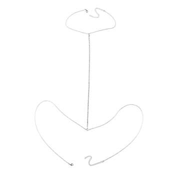 Blindery Sexy Rhinestone Body Chain for Beach Parties