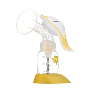 Medela Harmony Manual Breast Pump Portable Ergonomic Design