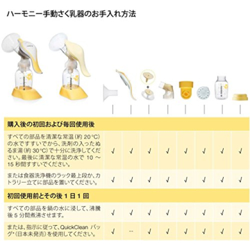 Medela Harmony Manual Breast Pump Portable Ergonomic Design