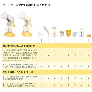 Medela Harmony Manual Breast Pump Portable Ergonomic Design