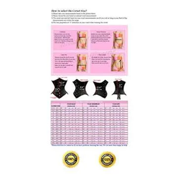 Luvsecretlingerie Heavy Duty Steel Boned Corset | Hourglass Figure