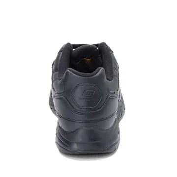 Skechers Men's Felton Black Shoes with Memory Foam Comfort