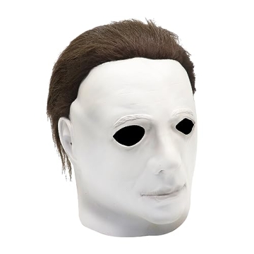 Michael Myers Mask, Halloween Horror Masquerade Cosplay Party Mask, Michael Myers Costume Scary Cosp...