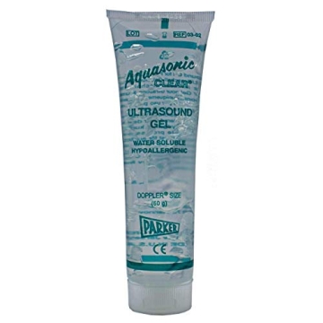 Aquasonic Ultrasound Gel Pack of 4, 60g Tubes for Clarity