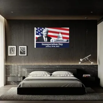 Trump Inauguration Day Flag,Donald Trump 2025 47th America President 3x5 Ft flags,Durable Polyester Tapestry,Fade-Resistant Outdoor Banner,Perfect for Patriotic Displays,Gifts,and Room Decor