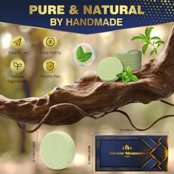 Shower Steamers for Relaxation and Self Care Gifts