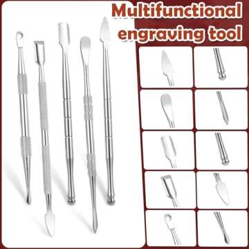 Piriuuo Wax Carving Tools Set - Versatile Sculpting Solutions