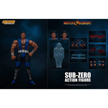 Mortal Kombat 3 Sub-Zero Unmasked Figure by Storm Collectibles