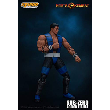 Mortal Kombat 3 Sub-Zero Unmasked Figure by Storm Collectibles