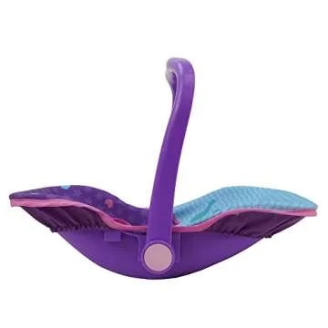 509 Crew: Mermaid Doll Car Seat - Kids Pretend Play, Converts Into a Feeding Chair, Ages 3+