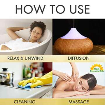 Sun Essential Oils Ginger Essential Oil for Aromatherapy