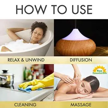 Sun Essential Oils Ginger Essential Oil for Aromatherapy