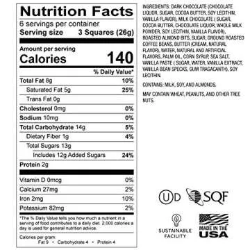 Valentines Chocolate Tabs, Gourmet Chocolate Gift Box, Moodibars by Astor Chocolate,18 Mood Chocolate Squares Variety Pack, Assorted Premium Milk & Dark Emoji Candy Bars