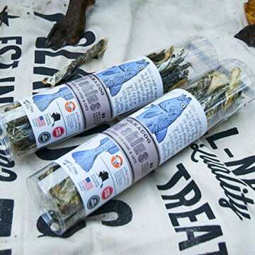 Polkadog Crunchy Cod Skin Sticks for Happy Dogs