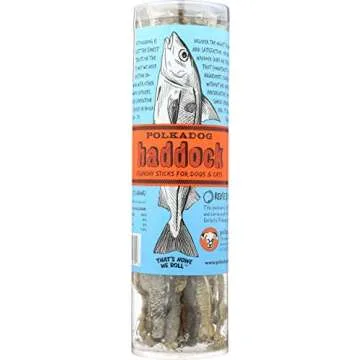 Polkadog Crunchy Cod Skin Sticks for Happy Dogs