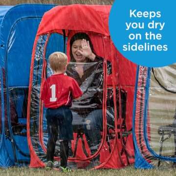 WeatherPod® The Original Shark Tank MyPod™ Small 1-Person Pop-Up Pod - Stay Warm, Dry, and Out of...
