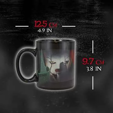Paladone Pennywise Heat Change Mug - IT Horror Movie Drinkware