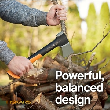 Fiskars 14" X7 Hatchet - Lightweight & Durable Tool