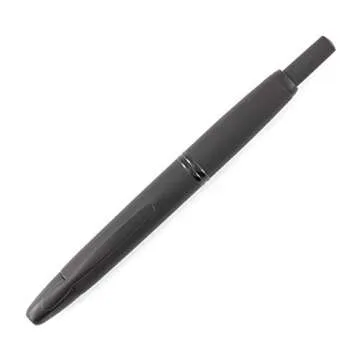 Pilot Vanishing Point Collection Refillable & Retractable Fountain Pen, Matte Black Barrel, Blue Ink, Extra Fine Nib (60579)